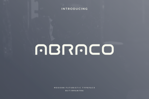 Abraco: The Futuristic Display Font for Modern Campaigns