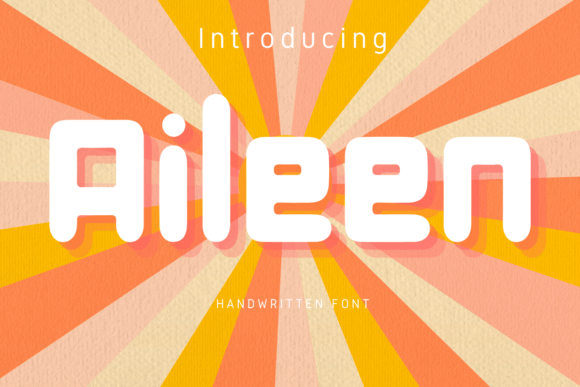 Aileen: A Display Font for Adorable Editorial Design