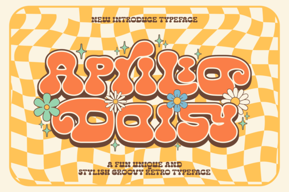Aprilia Daisy: A Playful Font for Handmade Creations
