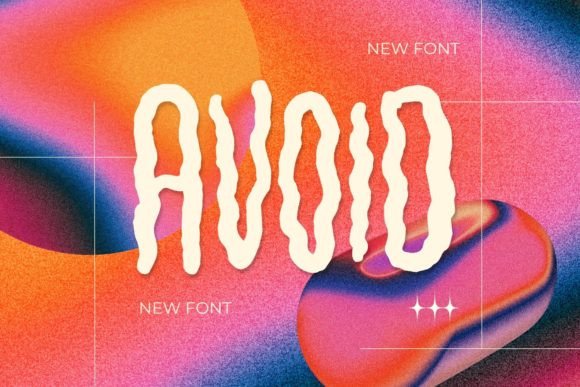 Avoid Font for Bold Editorial Design