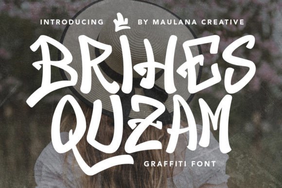 Brihes Quzam: The Magical Display Font for Handmade Creators