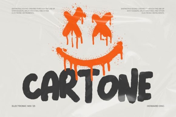 Cartone: A Bold Display Font for Impactful Branding