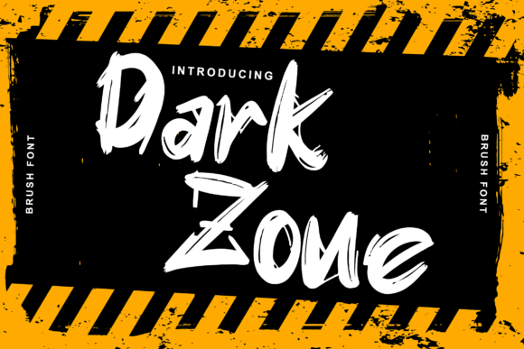 Dark Zone Font: A Creative Typeface for Authentic Branding