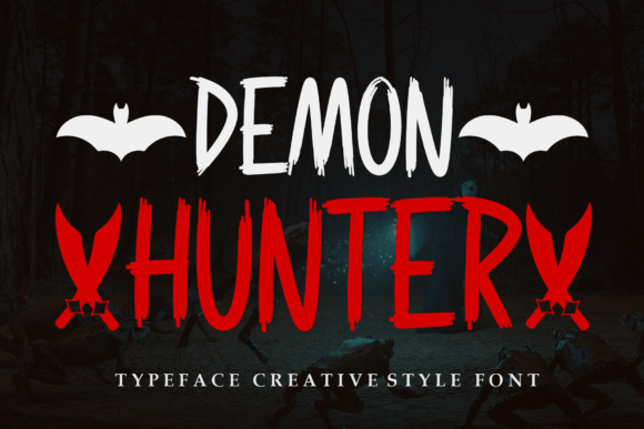 Demon Hunter Font: A Dark and Dynamic Display Typeface