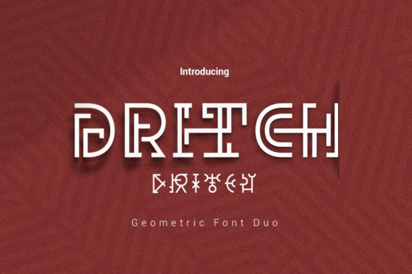 Dritch: A Mystical Font for Modern Branding