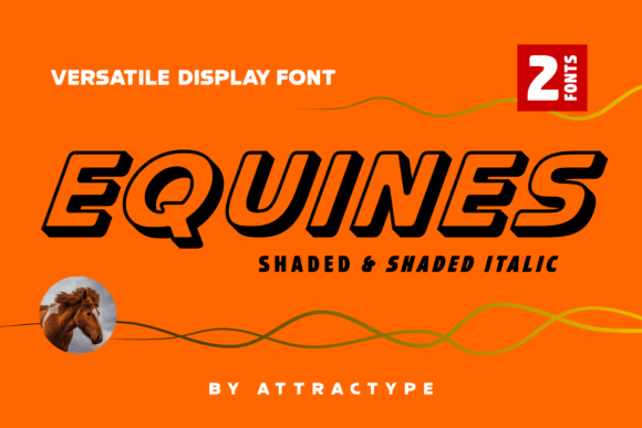 Equines Font for Bold Branding and Eye-Catching Campaigns