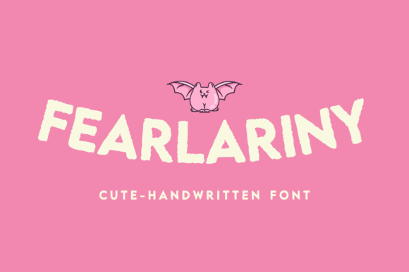 Fearlariny: The Quirky Handwritten Display Font for Playful Campaigns