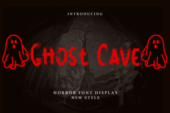 Ghost Cave Font for Mysterious Branding and Creative Projects