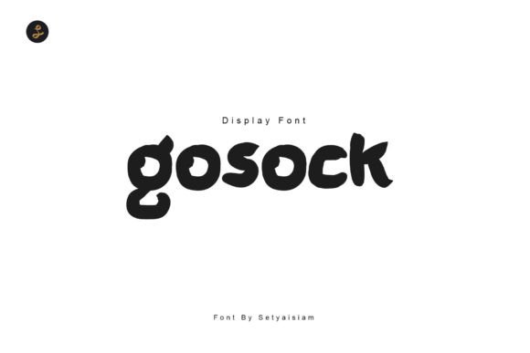 Gosock: A Handwritten Display Font for Modern Web Design