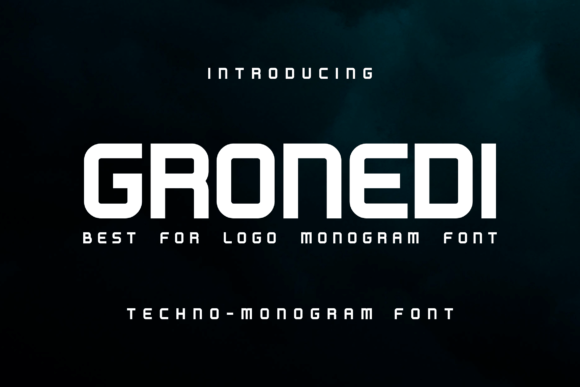 Gronedi: The Modern Display Font for Bold Business Branding
