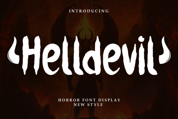 Helldevil Font for Bold Branding and Eye-Catching Campaigns