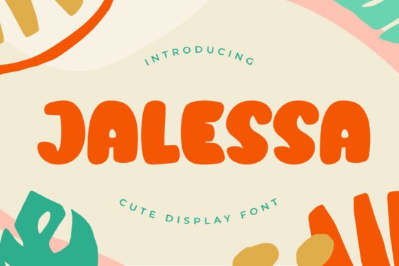 Jalessa: The Quirky Display Font for Bold Campaigns