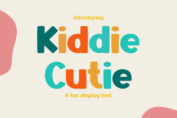 Kiddie Cuttie: A Playful Display Font for Business Branding