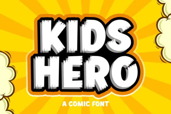 Kids Hero Font for Eye-Catching Campaign Designs