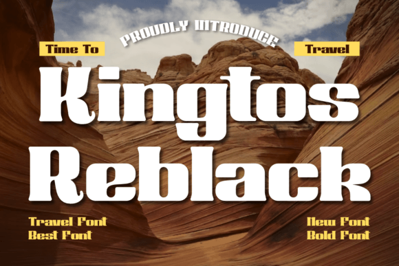 Kingtos Reblack: The Bold Typeface That Transforms Small Business Branding