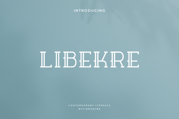 Libekre: The Serif Display Font for Timeless Campaigns