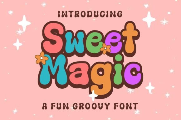 Sweet Magic: A Playful Font for Creative Branding Projects