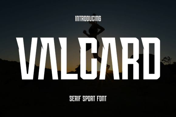 Valcard: The Modern Display Font for Handmade Creators
