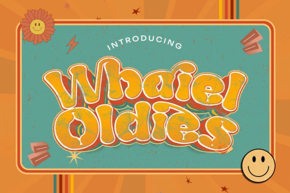 Whaiel Oldies: A Vintage Retro Font for Authentic Branding